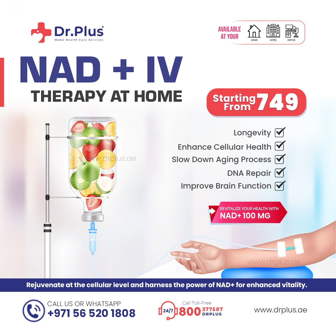 NAD+ IV THERAPY AT HOME