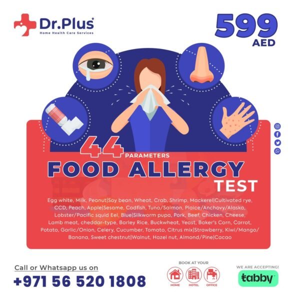 FOOD ALLERGY TEST 44 PARAMETERS