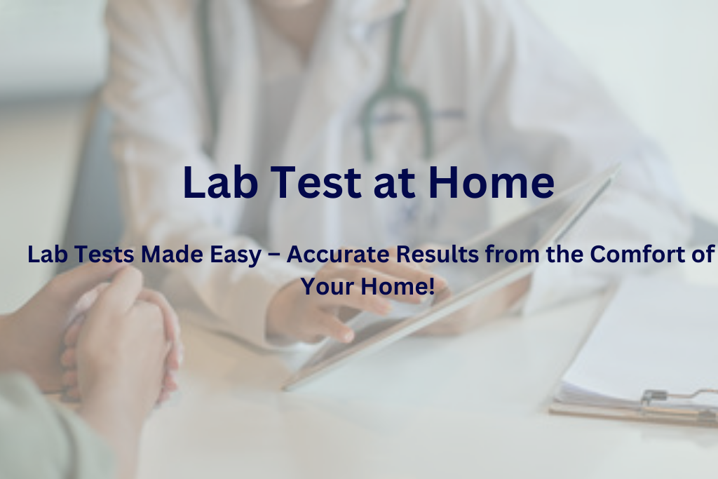 Lab Test at home