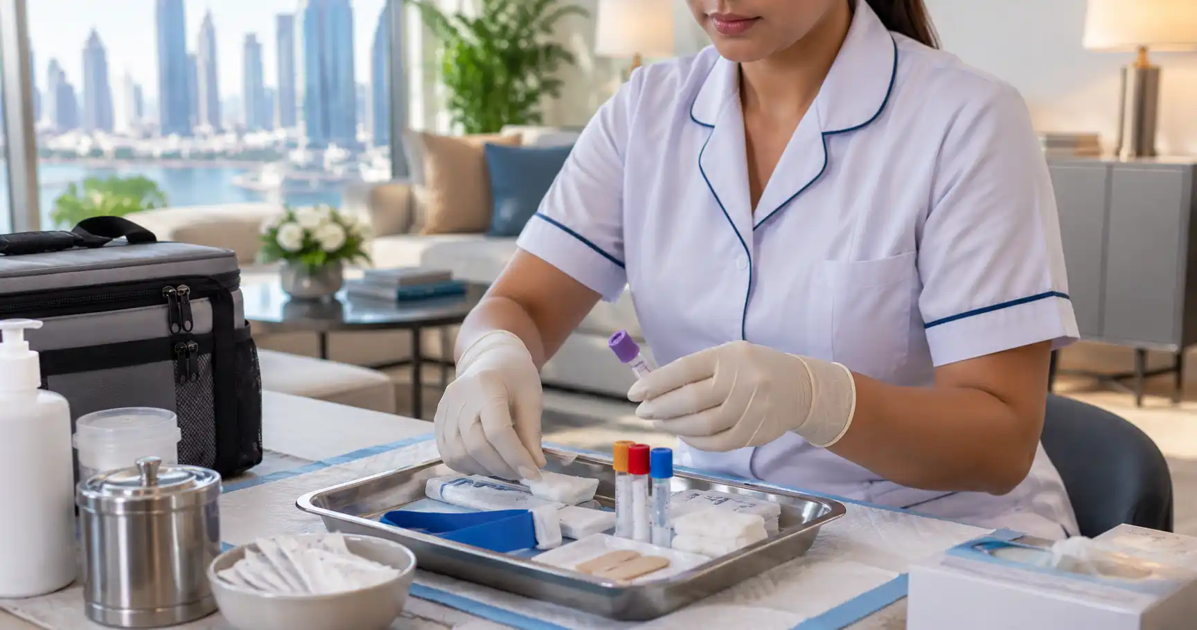std test abu dhabi why choose dr plus licensed nurse